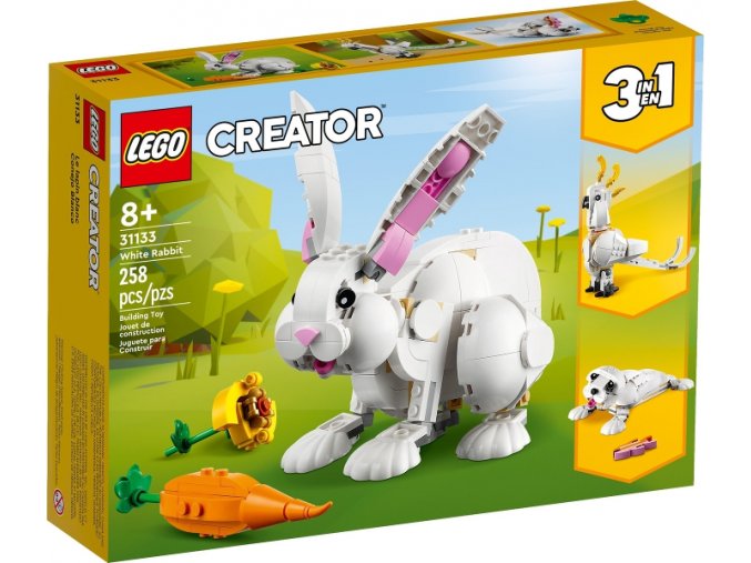 LEGO® Creator 31133 Bílý králík