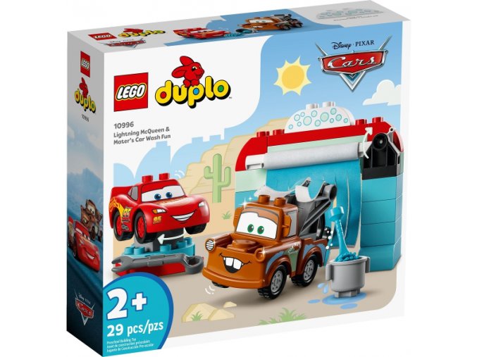 LEGO® DUPLO® 10996 Na myčce s Bleskem McQueenem a Burákem