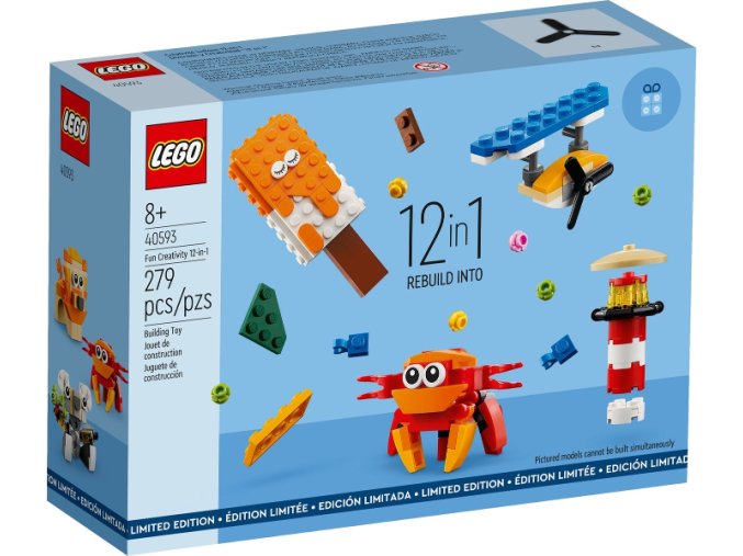 LEGO® 40593 Zábavná kreativita 12 v 1