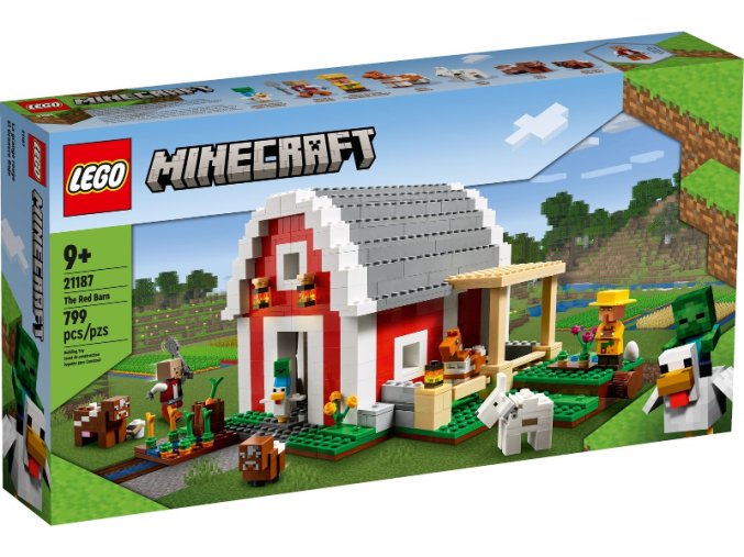 LEGO®  Minecraft 21187 Červená stodola