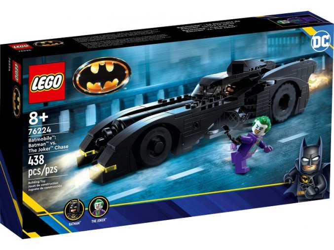 LEGO® Super Heroes 76224 Batman™ vs. Joker™: Honička v Batmobilu