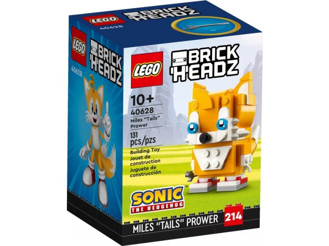 LEGO® BrickHeadz 40628 Miles „Tails“ Prower