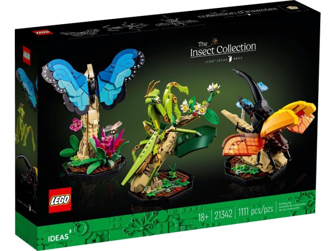 LEGO® Ideas 21342 Sbírka hmyzu