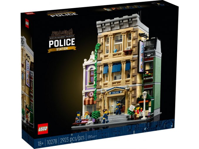 LEGO® Creator Expert 10278 Policejní stanice  + volná rodinná vstupenka do Muzea LEGA Tábor v hodnotě 540 Kč