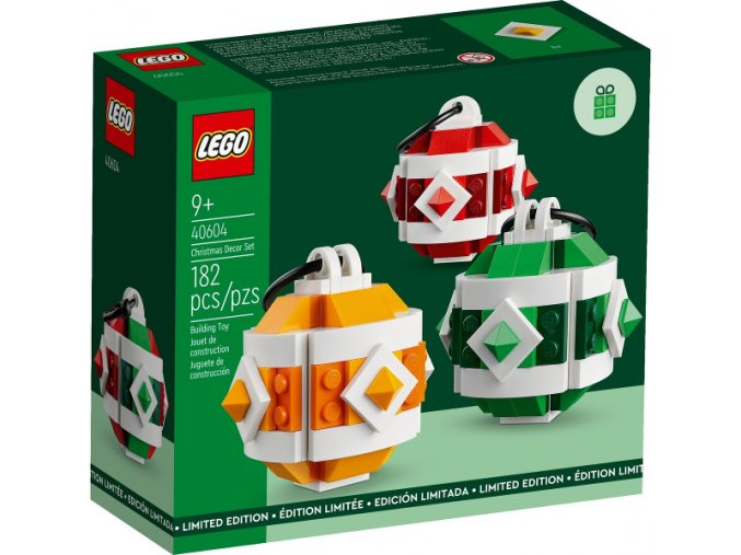 LEGO® 40604 Sada vánočních ozdob