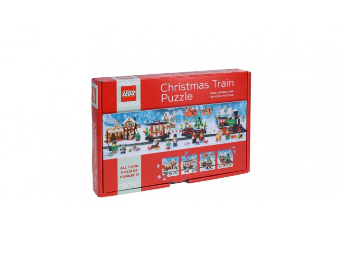LEGO® 5008258 Puzzle – Vánoční vlak