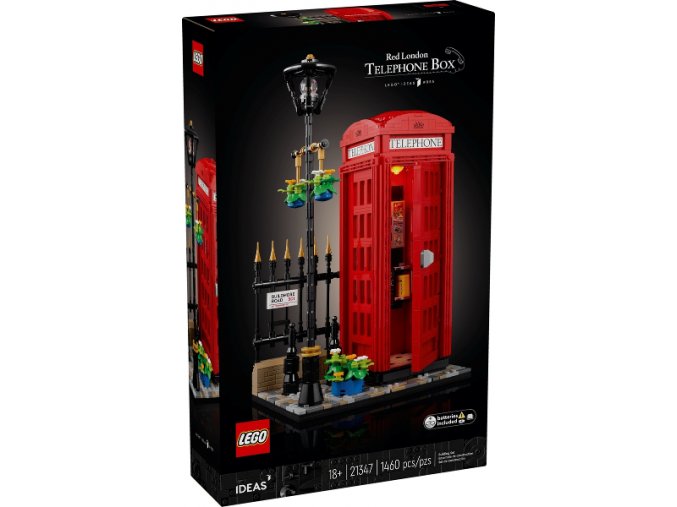 LEGO® Ideas 21347 Červená londýnská telefonní budka