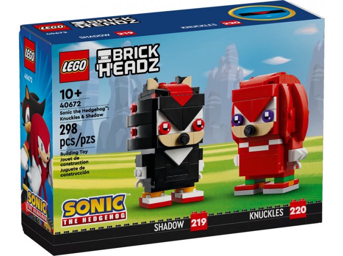 LEGO® BrickHeadz 40672 Sonic the Hedgehog™: Knuckles a Shadow