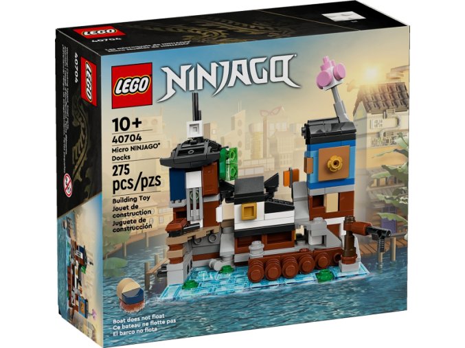 LEGO® 40704 Miniaturní NINJAGO® Přístav