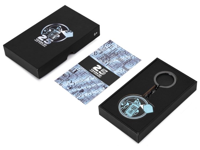 LEGO® Star Wars 107544 25 Years of LEGO Star Wars (R2-D2 Logo) Key Chain (Metal)
