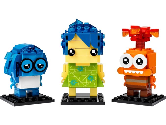 LEGO® BrickHeadz 40749 Radost, Smutek a Úzkost