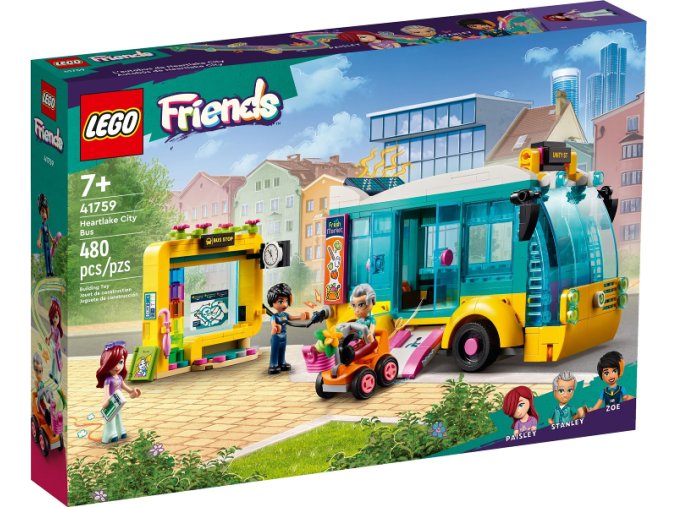 LEGO® Friends 41759 Autobus z městečka Heartlake