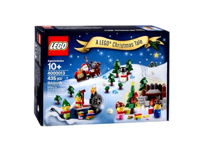 LEGO® 4000013 A LEGO Christmas Tale  + volná rodinná vstupenka do Muzea LEGA Tábor v hodnotě 490 Kč