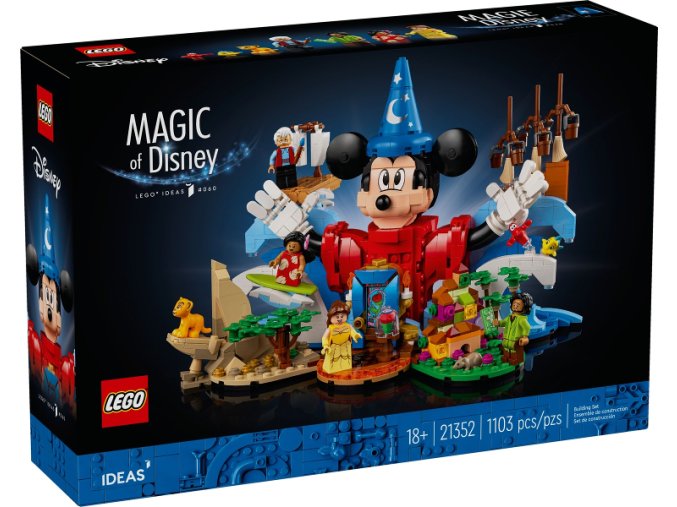 LEGO® Ideas 21352 Kouzlo Disney