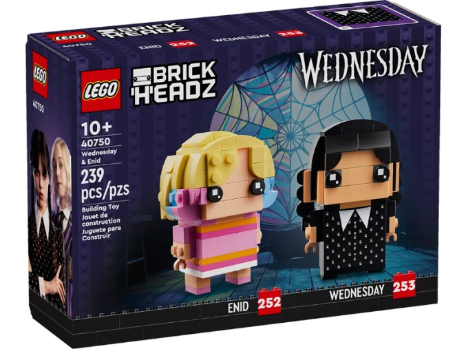 LEGO® BrickHeadz 40750 Wednesday a Enid