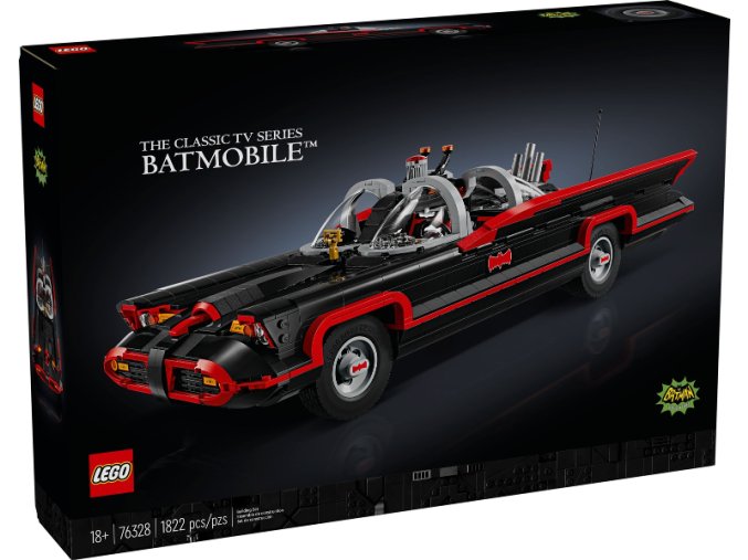 LEGO® DC Batman™ 76328 Batman™ - Batmobil z klasického TV seriálu