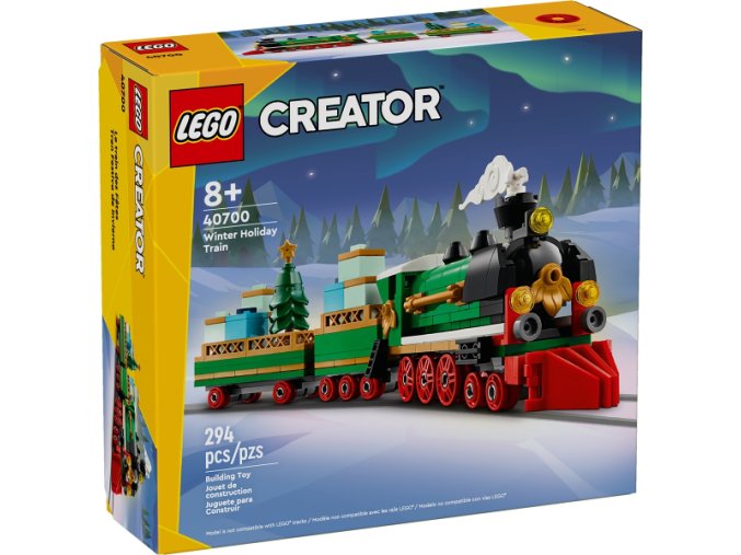 LEGO® 40700 Vánoční vláček