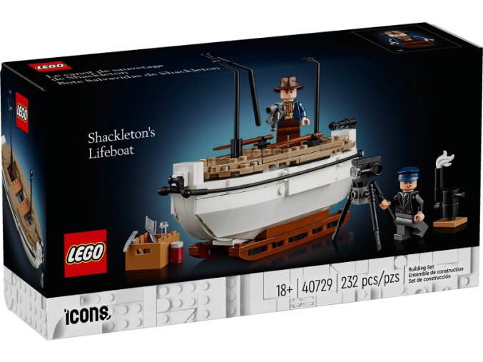 LEGO® Icons 40729 Shackletonův záchranný člun