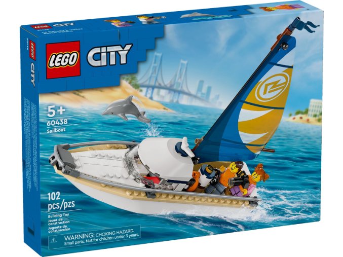 LEGO® CITY 60438 Plachetnice