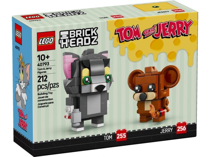 LEGO® BrickHeadz 40793 Figurky: Tom a Jerry