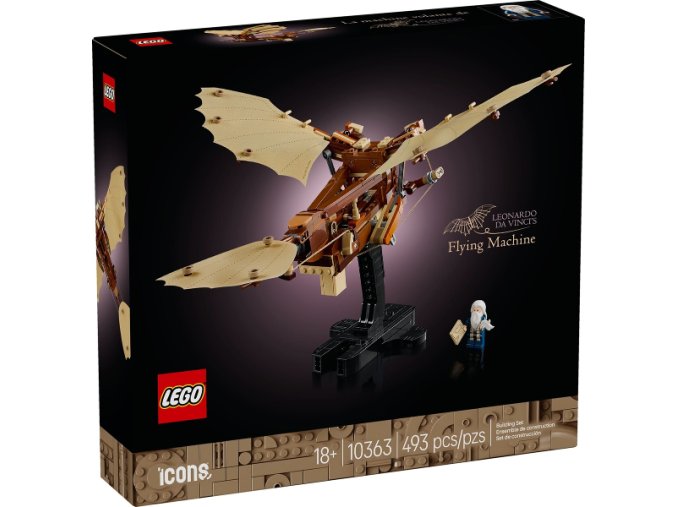 LEGO® ICONS 10363 Létající stroj Leonarda da Vinciho