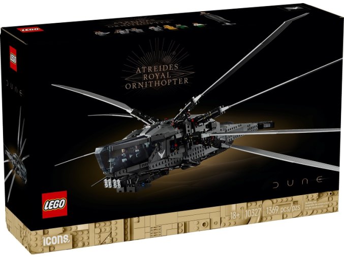 LEGO® Icons 10327 Duna: Atreides Royal Ornithopher