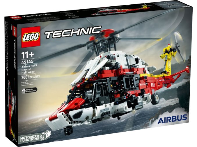 LEGO® Technic 42145 Záchranářský vrtulník Airbus H175  + volná rodinná vstupenka do Muzea LEGA Tábor v hodnotě 590 Kč