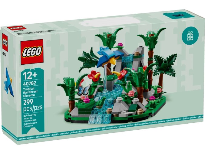LEGO® 40782 Dioráma tropického deštného pralesa