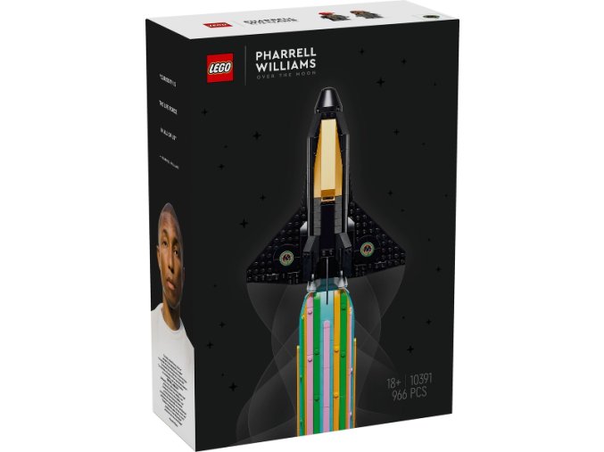 LEGO® Icons 10391 Na Měsíc s Pharrellem Williamsem
