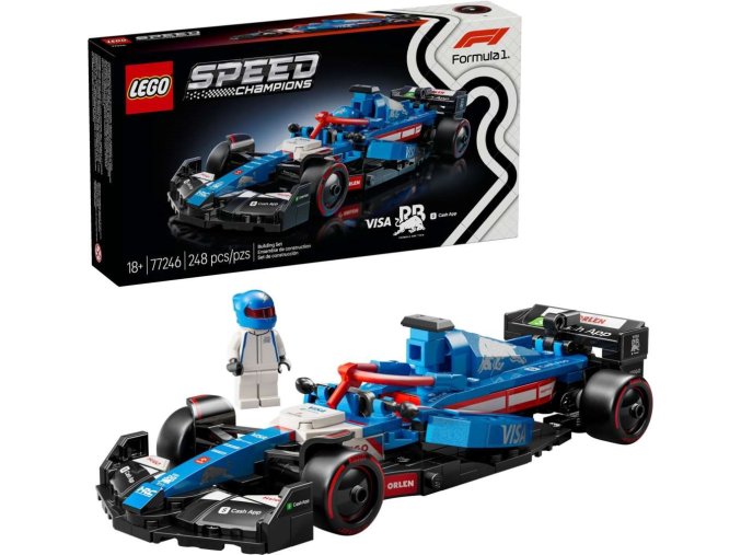 LEGO® Speed Champions 77246  Závodní auto Visa Cash App RB VCARB 01 F1®