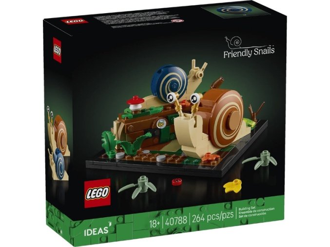 LEGO® Ideas 40788 Přátelští hlemýždi