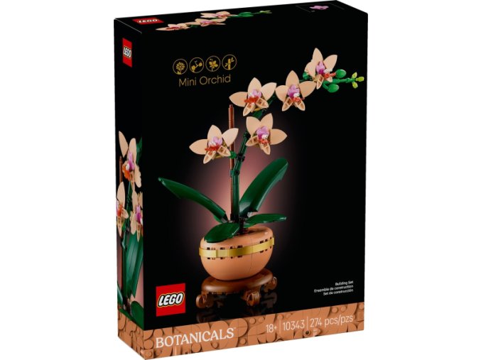 LEGO® Botanicals 10343 Miniaturní orchidej