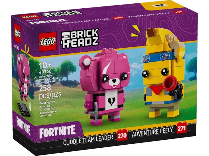 LEGO® BrickHeadz 40760 Adventure Peely a Cuddle Team Leader