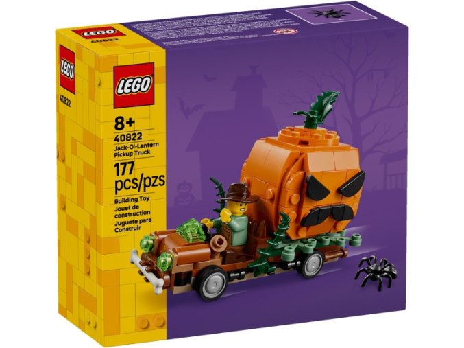 LEGO® 40822 Pick-up s halloweenskými dýněmi