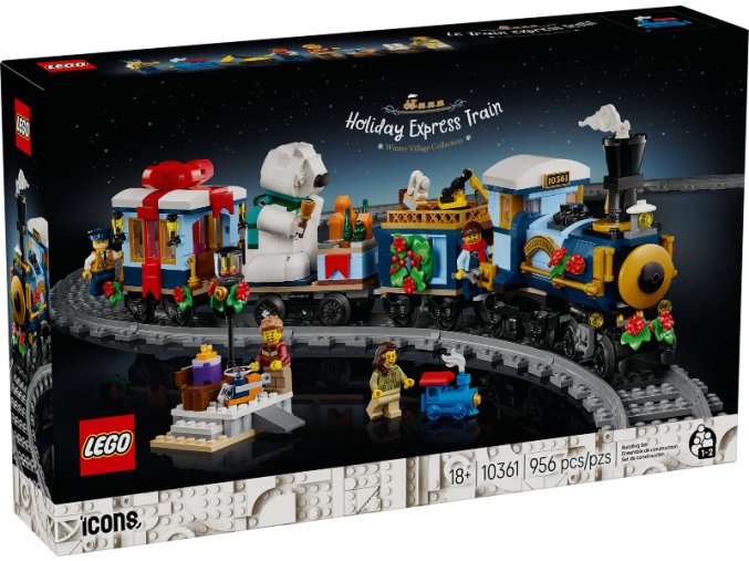 LEGO® ICONS 10361 Vánoční expres