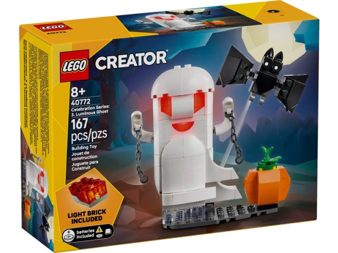 LEGO® 40772 Série oslav: Svítící duch