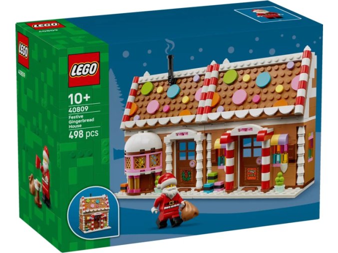LEGO® 40809 Vánoční perníková chaloupka