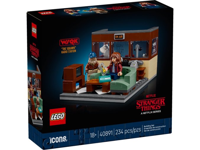 LEGO® Icons 40891 Stranger Things: Rozhlasová stanice WSQK