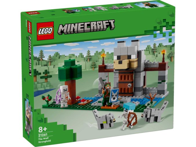 LEGO® Minecraft 21261 Vlčí pevnost