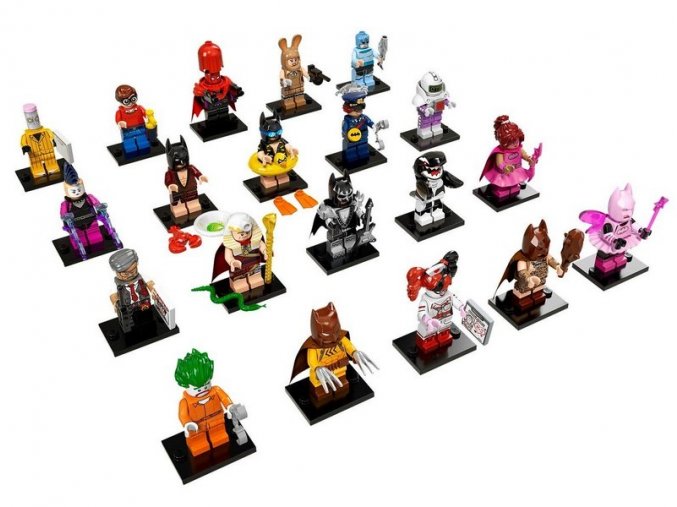 LEGO® 71017 minifigurky The LEGO BATMAN Movie - kompletní sada všech 20-ti figurek