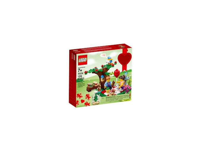 LEGO® 40236 Romantický valentýnský piknik