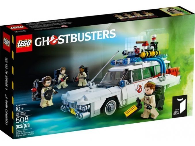 Lego Ideas 21108 Ghostbusters Ecto-1  + volná rodinná vstupenka do Muzea LEGA Tábor v hodnotě 430 Kč