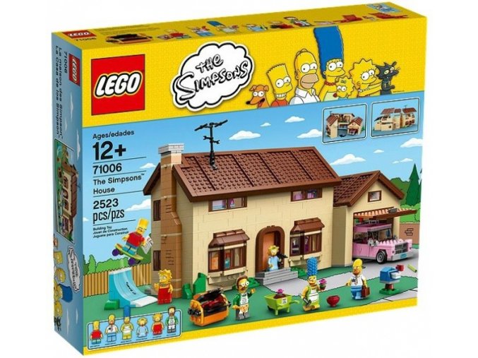 LEGO® 71006 The Simpsons House  + volná rodinná vstupenka do Muzea LEGA Tábor v hodnotě 490 Kč