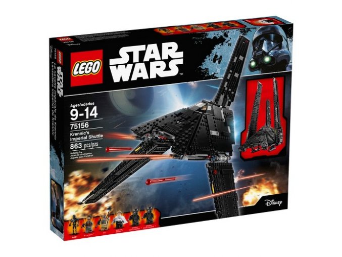 LEGO Star Wars 75156 Krennicova loď Impéria  + volná rodinná vstupenka do Muzea LEGA Tábor v hodnotě 430 Kč