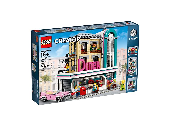 LEGO® Creator 10260 Restaurace v centru města  + volná rodinná vstupenka do Muzea LEGA Tábor v hodnotě 540 Kč
