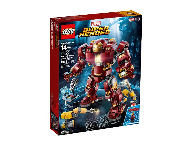 LEGO® Super Heroes 76105 Hulkbuster: Ultron edice  + volná rodinná vstupenka do Muzea LEGA Tábor v hodnotě 540 Kč