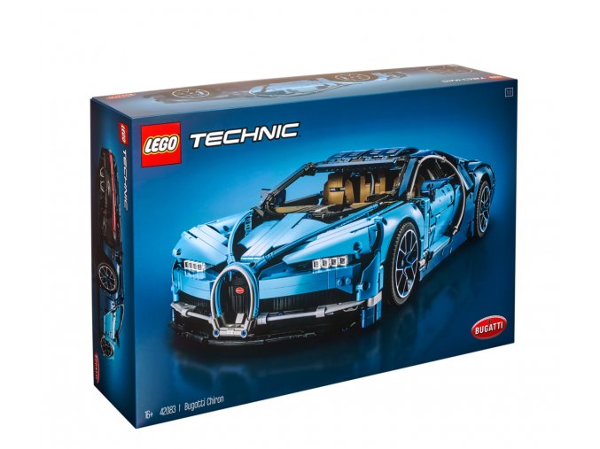 LEGO® Technic 42083 Bugatti Chiron  + volná rodinná vstupenka do Muzea LEGA Tábor v hodnotě 540 Kč
