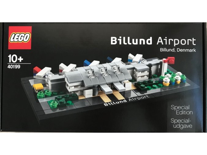 LEGO® 40199 Billund Airport  + volná rodinná vstupenka do Muzea LEGA Tábor v hodnotě 540 Kč