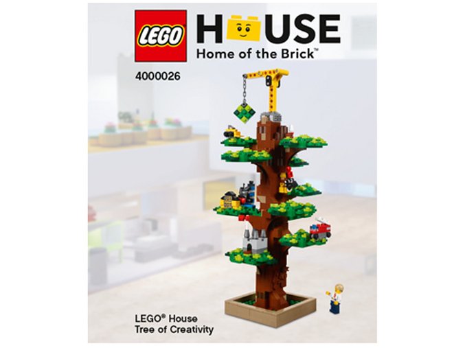 LEGO® 4000026 LEGO House Tree of Creativity  + volná rodinná vstupenka do Muzea LEGA Tábor v hodnotě 540 Kč