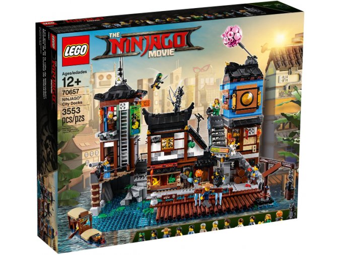 LEGO® Ninjago MOVIE 70657 Přístaviště v NINJAGO® City  + volná rodinná vstupenka do Muzea LEGA Tábor v hodnotě 490 Kč